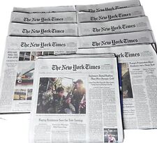 The New York Times Newspaper LOT/10 April 17 18 19 20 21 22 23 24 25 26 - 2024 picture
