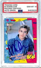 1992 Saved By The Bell MARK PAUL GOSSELAAR Zach Signed Card #61 PSA/DNA 10 SLAB picture
