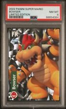 2022 Panini Super Mario Limited Edition Fragmented Reality Bowser PSA 8 picture