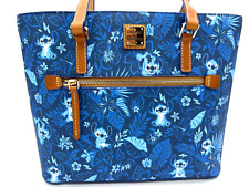 Disney Dooney and & Bourke Stitch Tote Bag Purse Blue NWT Lilo 2024 picture