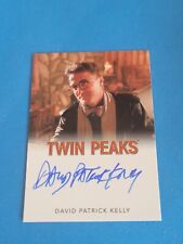 DAVID PATRICK KELLY  -  2019 RITTENHOUSE TWIN PEAKS ARCHIVES AUTOGRAPH AUTO CARD picture