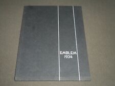 1934 THE EMBLEM CHICAGO NORMAL COLLEGE YEARBOOK - GREAT PHOTOS - YB 904 picture