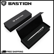 BASTION PERSONALIZED STAINLESS BOLT ACTION PEN Ballpoint Metal Pen Engraved Name picture