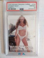 2004 Wicked Trading Cards Stormy Daniel's #194 Rookie PSA 10 POP 6 picture