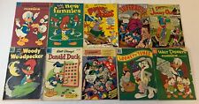 10 low grade comics 1950s-1960s~Disney,Superboy,JLA,Woody Woodpecker, more picture