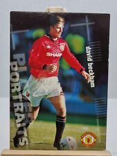 David beckham 1997 manchester united futera player portraits #73 picture