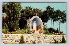 Alpine MI-Michigan, Our Lady of Fatima Shrine, Antique Vintage Souvenir Postcard picture