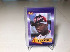 2003 Celebrity Review Rookie Review 50 CENT Rapper Musician Card #10 picture
