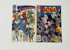 Superman And Batman Comics Panic In The Sky & The Return Of Scarface Lot Of 2 picture