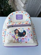 NWT Disney Loungefly Mini Backpack Princess Pocahontas Colors Of The Wind Bag  picture