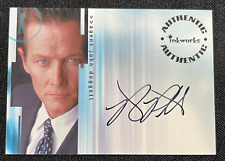 2002 Inkworks X-Files Robert Patrick Agent John Doggett A16 Autograph Card AA picture