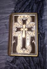 Very Old Catholic Book. Golden Key Of Heaven. Velvet & Mother Of Pearl picture