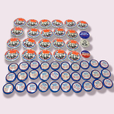 Lot x 54 Vtg Presidential Political Pin Back Buttons Mondale Ferraro Nixon Pins picture