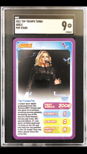 Adele 2021 Top Trumps Pop Stars  SGC 9 Mint Pop 1 Highest Grade Celebrity Card picture