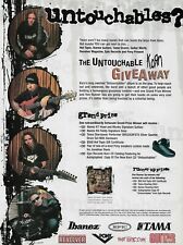 Korn Untouchables Giveaway Contest 2002 Promo Ad 8x11 Mini Poster picture