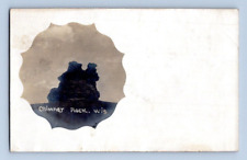 RPPC 1907. CHIMNEY ROCK, WISCONSIN. POSTCARD. SC35 picture