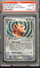 2004 Pokemon EX Fire Red & Leaf Green 106 Clefable ex Ultra Rare PSA 10 Gem Mint picture