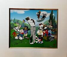 Michael Jordan Golf, Signed Warner Bros Cel, FORE ... FIVE, 414/750 picture