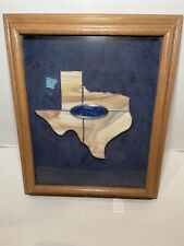 Ford Texas Stained Glass Plaque By Ron Smith, 1996,***BEAUTIFUL**** picture