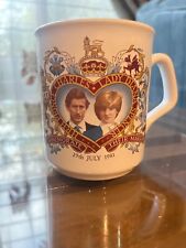 Royal wedding mug Diana Charles antique picture