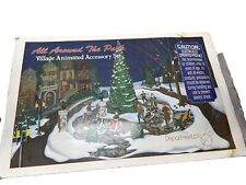 Department 56 All Around the Park Village Animated Set 5247-7 Christmas WORKS picture