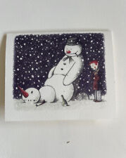 2005 Banksy Rough Santa's Ghetto Snowman Original Card picture