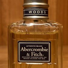 Vintage Rare Discontinued Abercrombie & Fitch Woods Cologne .65oz / 19ml picture