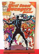 West Coast Avengers Annual #1 Triple Cover Super Rare 1986 picture