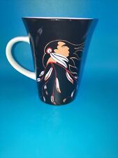 Oscardo Canada Arts MAXINE NOEL Sioux Native Porcelain Mug Black Signed picture