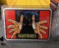 NM Vintage Nightmares Prism Vending Sticker Horror Movie 80's Prismatic  picture