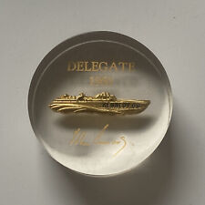 1960 Democratic National Convention PT-109 Delegate Paperweight John Kennedy VIP picture