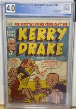 Kerry Drake Detective Cases 8 PGX not CGC Bondage GGA Cover Comic 1948 picture