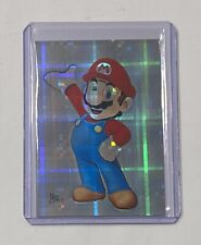 Mario Limited Edition Artist Signed Super Mario Bros. Refractor Card 1/1 picture