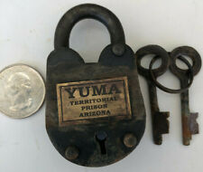 Yuma Territorial Prison Arizona Workind Padlock W/Keys picture