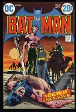 Batman #244 VG/FN 5.0 Classic Neal Adams Rha's Al Ghul Cover DC Comics 1972 picture