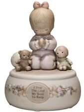 NEW VINTAGE 1991 ENESCO MEMORIES OF YESTERDAY MUSICAL FIGURINE-I PRAY THE LORD M picture