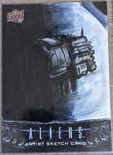 2018 Upper Deck Aliens Movie Sketch Card The Sulaco By Carolyn Craggs 1/1 picture