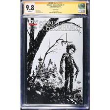 Edward Scissorhands #1__CGC 9.8 SS__Signed by Johnny Depp picture