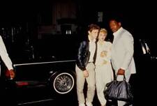 Madonna Sean Penn leave their limo 1986 New York City New York Old Photo picture