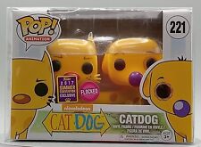 Funko Pop: Animation | CatDog # 221 FLOCKED 2017 CONVENTION EXCL [Box Protector] picture