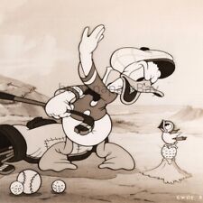 1938 Donald's Golf Game Animated Donald Duck Walt Disney Cartoon Press Photo 5 picture
