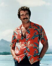 Actor Tom Selleck in TV Show Magnum P.I. Publicity Picture Poster Photo 13x19 picture