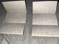 Antique 1888 Letter: Discusses Republicans Indiana Governor Oliver Perry Morton picture
