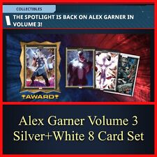 ALEX GARNER Vol 3 ARTIST SPOTLIGHT-SILVER+WHITE 8 CARD SET-TOPPS MARVEL COLLECT picture