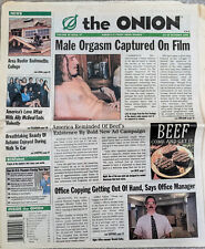 The Onion Newspaper - Volume 35 Issue 37 - October 1999 Vintage picture