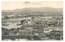 C.1910 FUZHOU 福州市 FUJIAN CHINA BIRD'S EYE VIEW FROM NANTAI CHINESE Postcard P50 picture