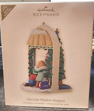 The Little Window Shoppers - 2008 Hallmark Artist Signing Event Ornament - Rare picture