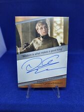 2023 Rittenhouse Game of Thrones Art & Images Quotable Auto Dean-Charles Chapman picture