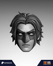 Tim Drake Red Robin v3 custom head for DC Comics action figures picture