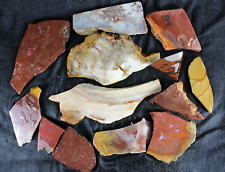 PJ: Mixed Lot of Slabs - Jasper, Agate and More   15 Ozs picture